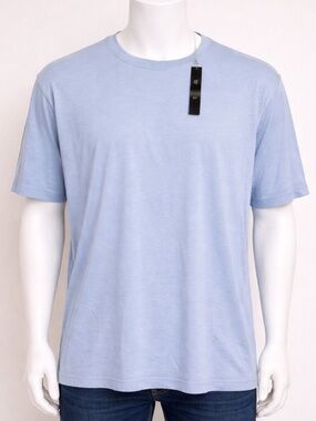 Banana Republic T-Shirt Mens XXL Gray Eco Premium Wash Crew Neck Short Sleeve